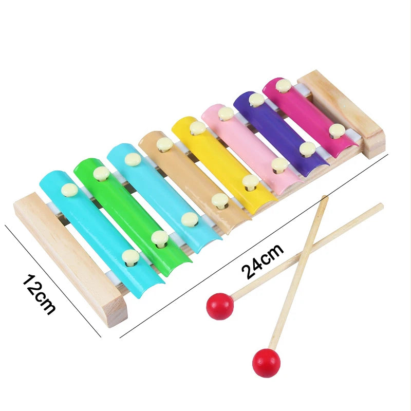 Montessori Wooden 3D Educational Puzzle Set for Kids – Early Learning Toy for Cognitive Development & Creative Play (Ages 0–6)