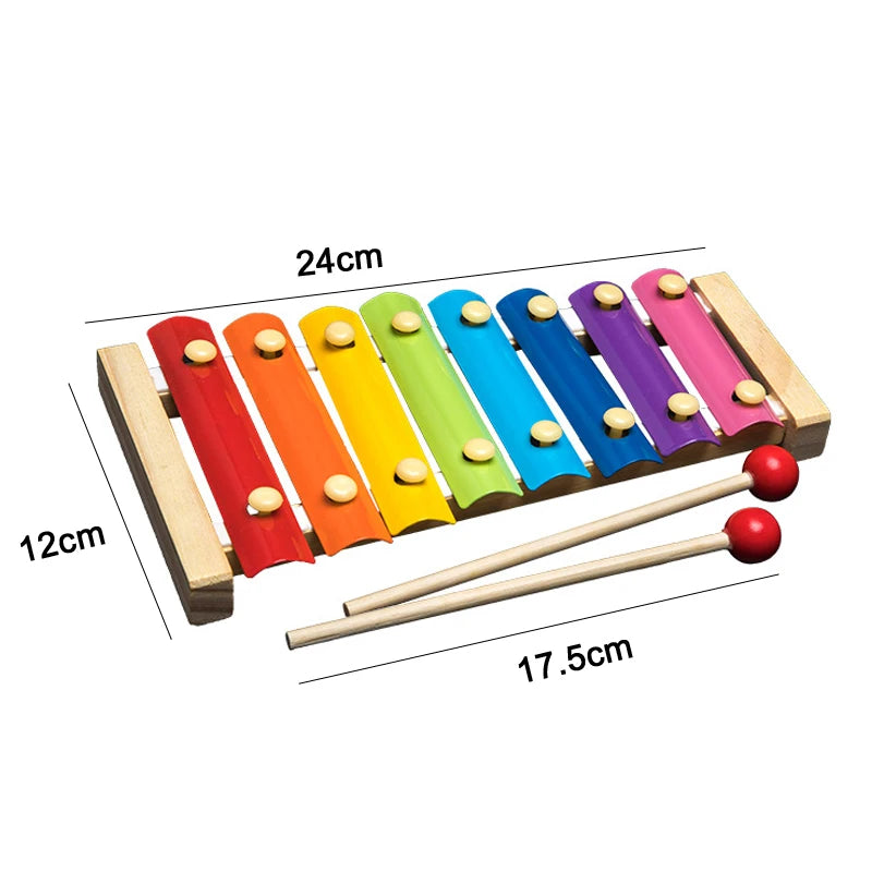 Montessori Wooden 3D Educational Puzzle Set for Kids – Early Learning Toy for Cognitive Development & Creative Play (Ages 0–6)