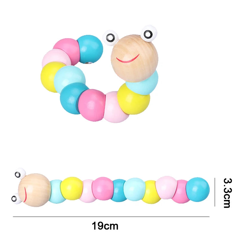 Montessori Wooden 3D Educational Puzzle Set for Kids – Early Learning Toy for Cognitive Development & Creative Play (Ages 0–6)